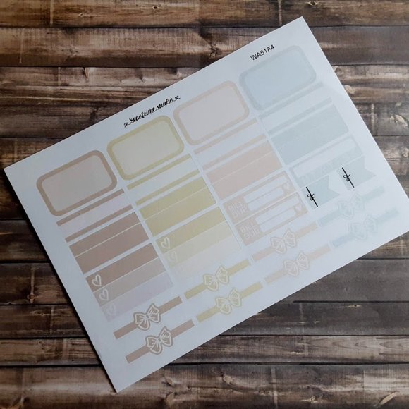 Planner Sticker Kit American Honey, Erin Condren ECLP, Weekly Spread, KI… - Picture 4 of 7